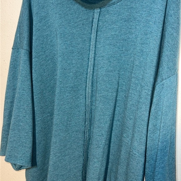 Pure Jill Womens Mock Pointed Hem Turtleneck Pocket Lag & look Sweater Size XL - Picture 6 of 14